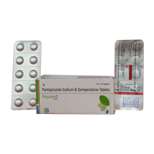 Product Name: ROPZOLE D, Compositions of ROPZOLE D are Pantoprazole Sodium & Domperidone Tablets - Access Life Science