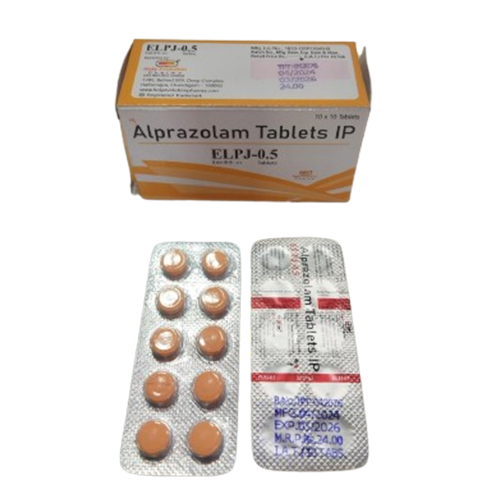 Product Name: Elpj 0.5, Compositions of Elpj 0.5 are Alprazolam Tablets IP  - Holy Evolution Pharma