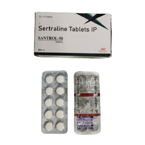 Product Name: SANTROL 50, Compositions of SANTROL 50 are Sertraline Tablets IP - Holy Evolution Pharma