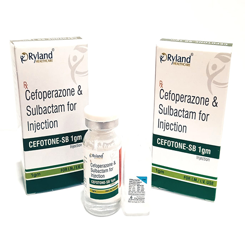 Product Name: CEFOTONE SB, Compositions of CEFOTONE SB are   Cefoperazone & Sulbactam For Injection - Ryland Health Care