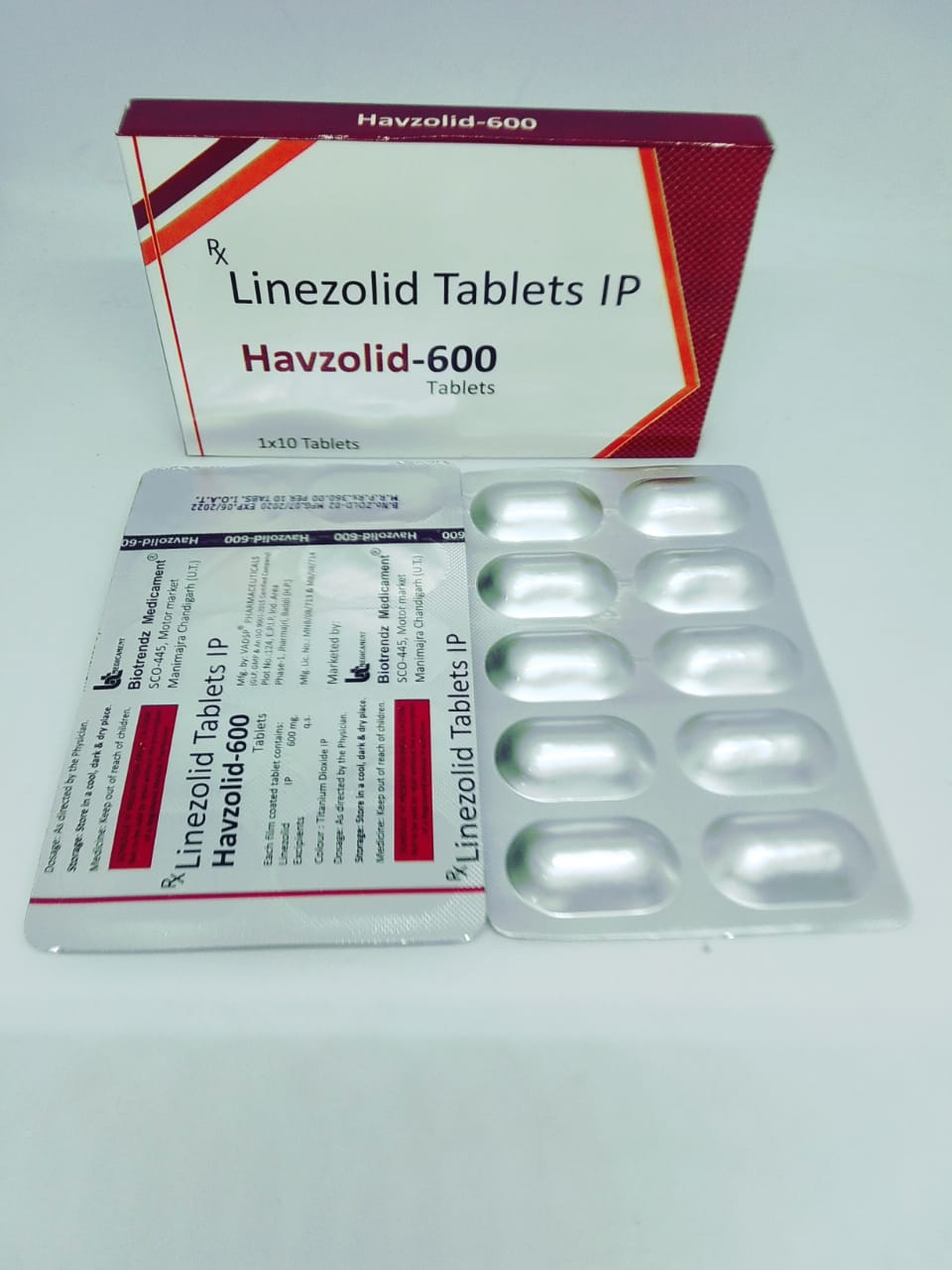 Product Name: Havzolid 600, Compositions of Havzolid 600 are  - Vadsp Pharmaceuticals