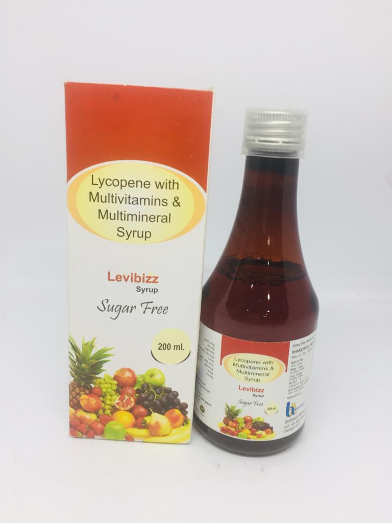 Product Name: Levibizz syrup, Compositions of Levibizz syrup are  - Vadsp Pharmaceuticals