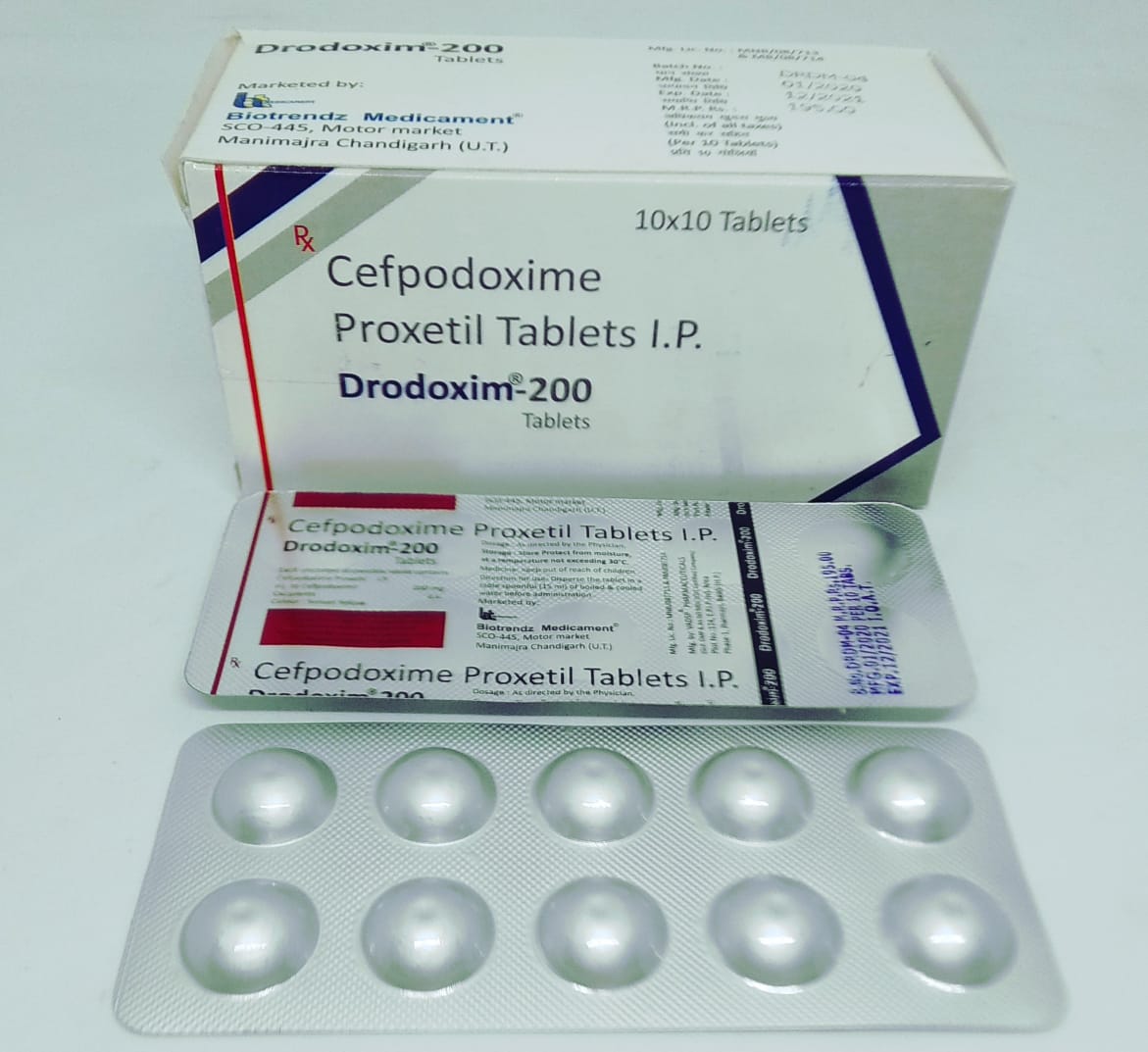 Product Name: Drodoxim 200, Compositions of Drodoxim 200 are  - Vadsp Pharmaceuticals