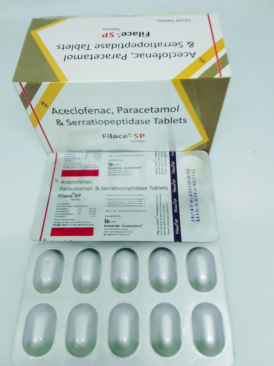 Product Name: Filace SP, Compositions of Filace SP are  - Vadsp Pharmaceuticals